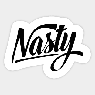 Nasty T-Shirt Sticker